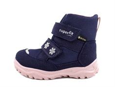 Superfit blau/rosa vinterstøvle Husky med GORE-TEX